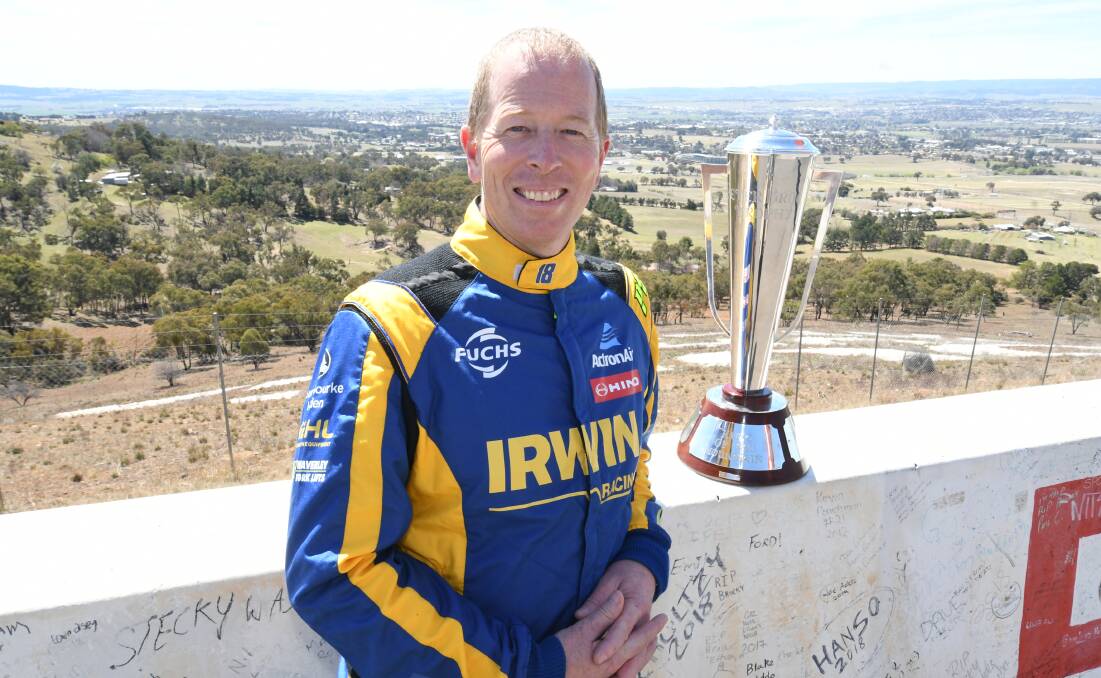 REPEAT?: He won the Bathurst 1000 last year alongside Craig Lowndes, but now Steve Richards is seeking success with Mark Winterbottom. Photo: CHRIS SEABROOK