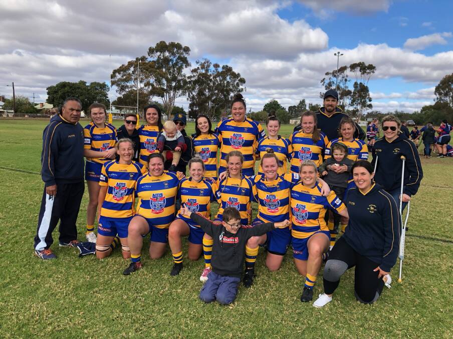 JOB DONE: The Bathurst Bulldogs women fought hard to beat the Tuskers away from home on Saturday. It takes their record this Ferguson Cup season to five from five. Photo: CONTRIBUTED