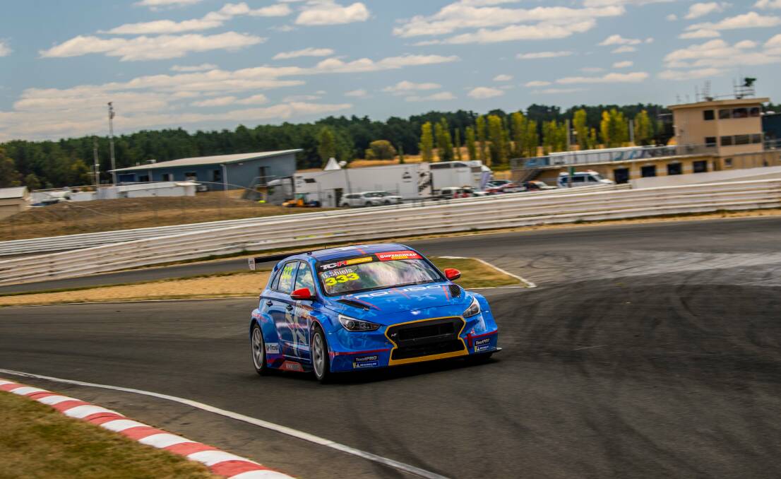 BACK IN THE SEAT: After a solid season opener at Symmonds Plains, Brad Shiels is headed to Phillip Island for round two of the TCR Australia series. Photos: TCR AUSTRALIA