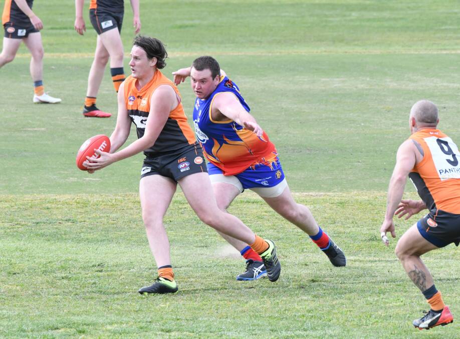 The Bathurst Giants stormed home to beat the Dubbo Demons in Saturday's preliminary final. Photos: CHRIS SEABROOK