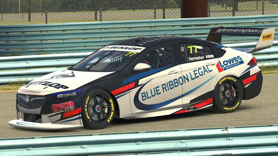 RETURN: This is what the Anderson Motorsport Commodore could look like if the Super2 season goes ahead.