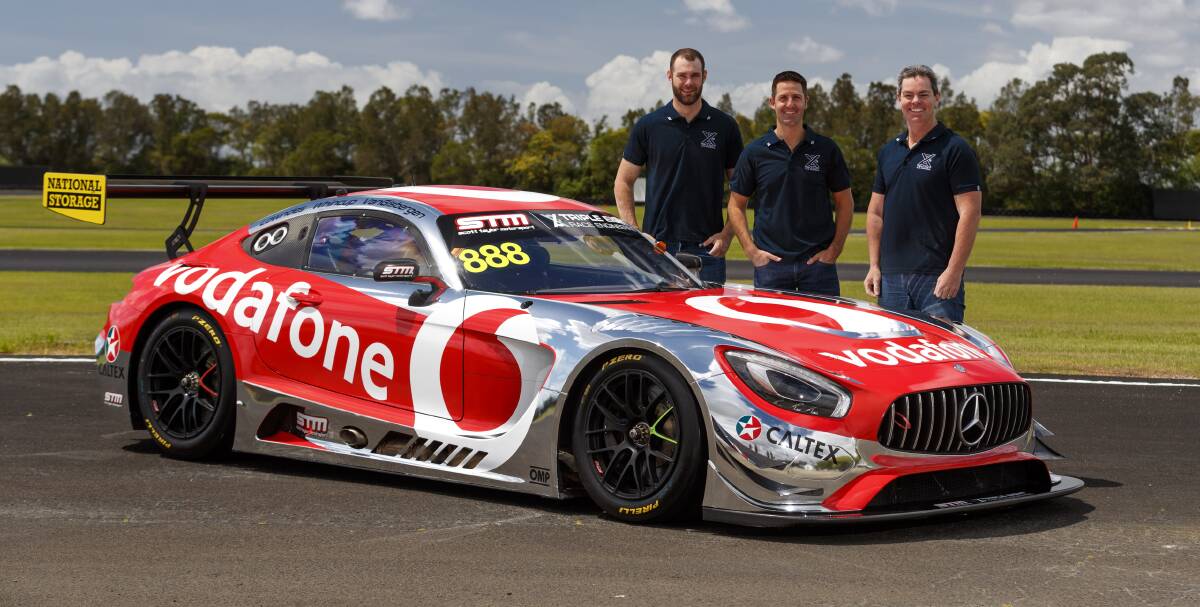 FORMIDABLE: Shane van Gisbergen, Jamie Whincup and Craig Lowndes will unite for the 2019 Bathurst 12 Hour.