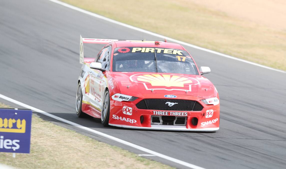 WILL IT STAND?: Changes to Supecars' technical regulations means Scott McLaughlin's lap record is likely to stand for some time. Photo: PHIL BLATCH