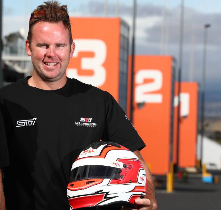 NEW CHALLENGE: Bathurst's Michael Anderson will put his driving skills to the test at The Bend this weekend. Photo: PHIL BLATCH