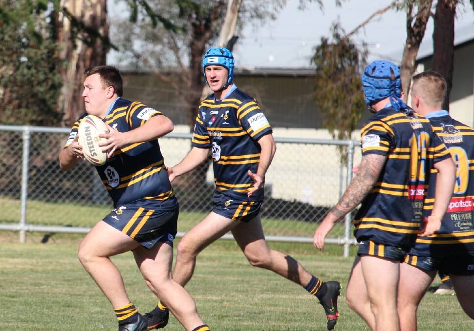 CHALLENGE AWAITS: CSU front rower Matt Knight knows he will face a Warriors barrage on Saturday. Photo: CSU MUNGOES
