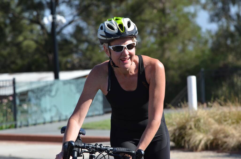 PARTICIPATION: Jane Bennett and her fellow King Cain Bathurst Wallabies have enjoyed a bumper triathlon season. The Wallabies were crowned the Central West Inter-Club Triathlon champions for the first time.