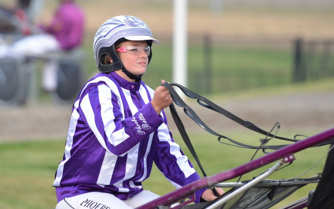 DUBBO DELIGHT: Phoebe Betts drove three winners at Dubbo's meeting on Friday night. She picked up a double for Nathan Hurst and a victory for her mother-trainer Monica Betts.