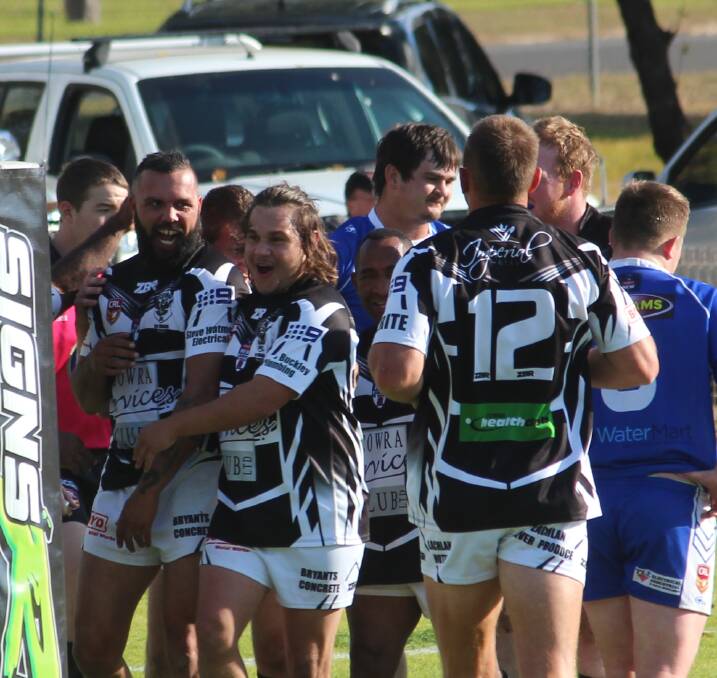 STEPPING UP: Joey Bugg has been impressing for the Cowra Magpies' premier league outfit this season. Photo: PETER GUTHRIE