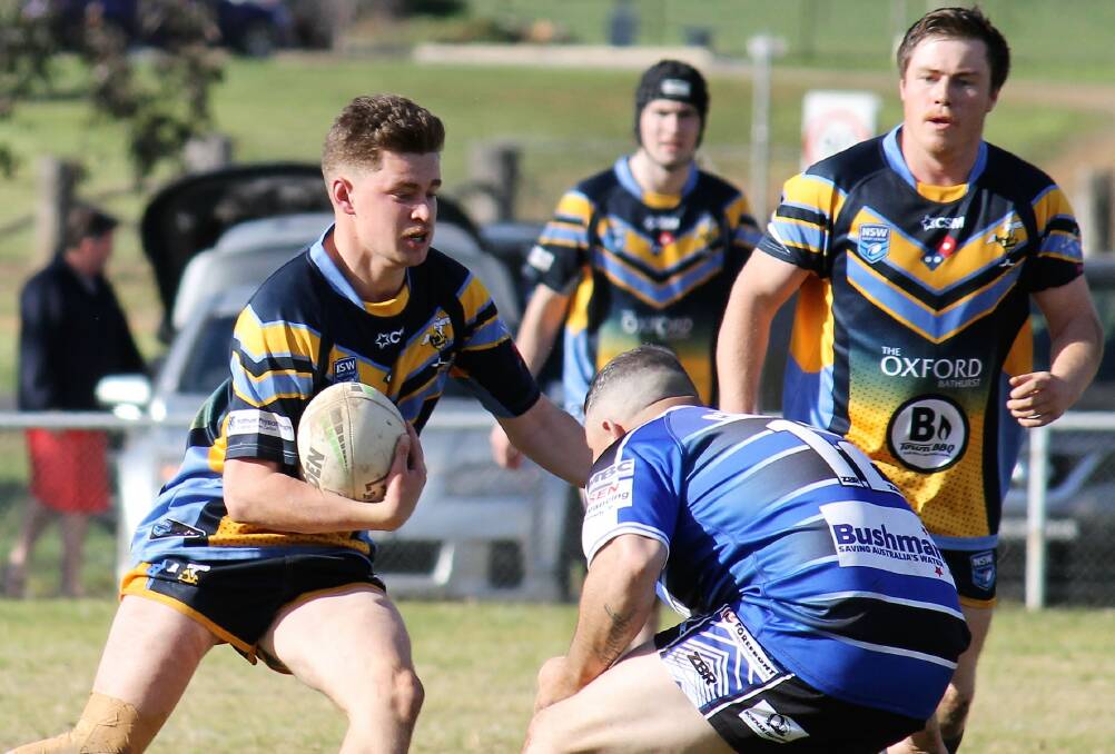 NEXT JOB: CSU beat Cargo in week one of the Mid West Cup finals, now the Mungoes are hoping to upset the Tigers. Photo: JOHN FITZGERALD