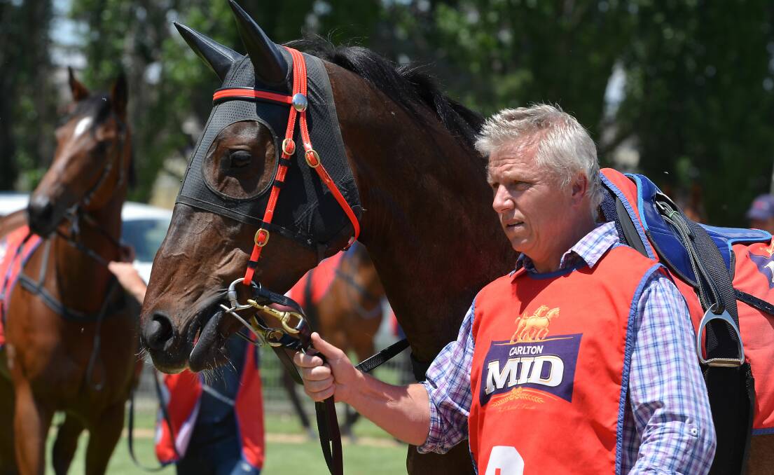 UNDER DOG: Bathurst trainer Dean Mirfin will take on some of the industry's big names in the Bathurst Cup on Sunday. Photo: ANYA WHITLEAW