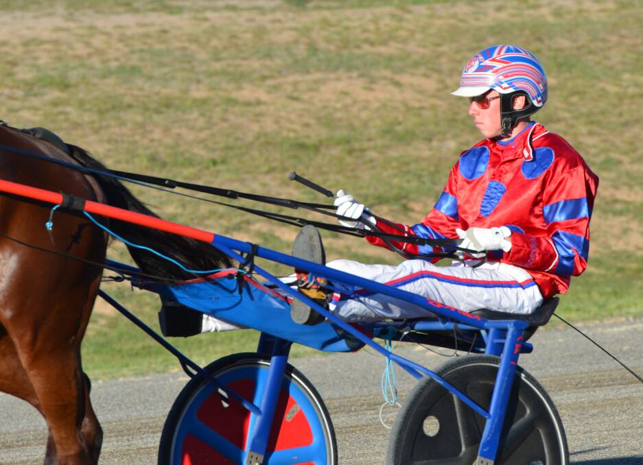 ON A ROLL: Mitch Turnbull steered a Group 3 winner on Saturday at Menangle, taking his tally of winning drives for the season to 53.