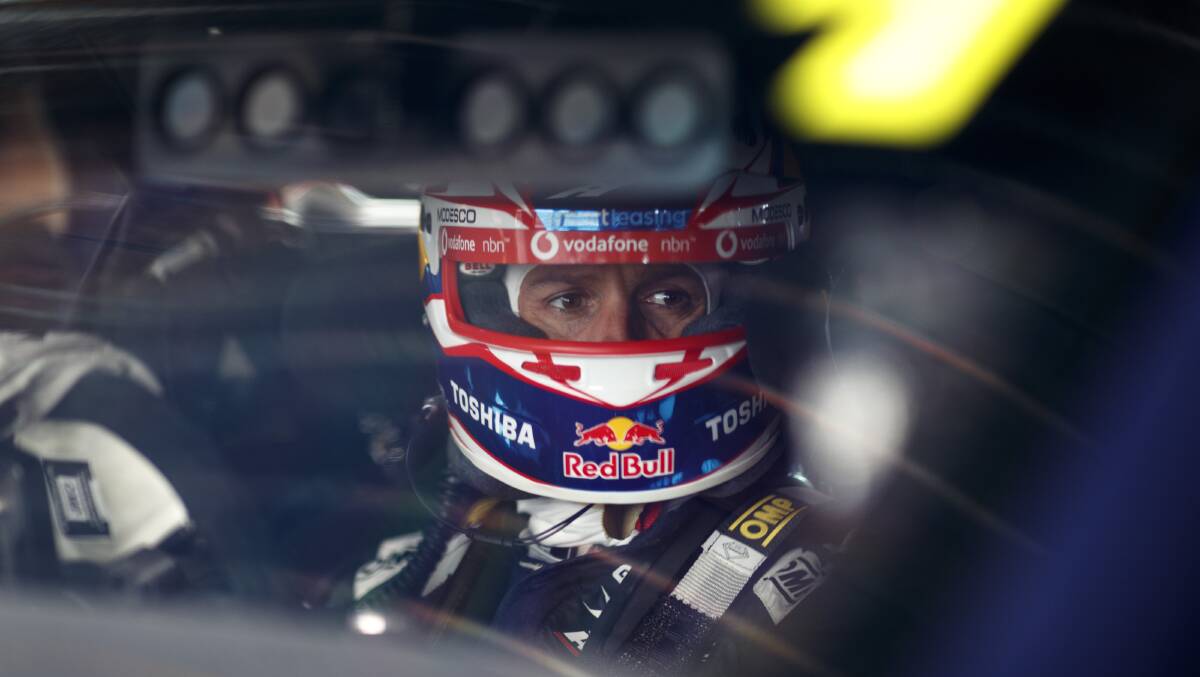 TEST: Jamie Whincup feels the Great Race is a mental challenge.