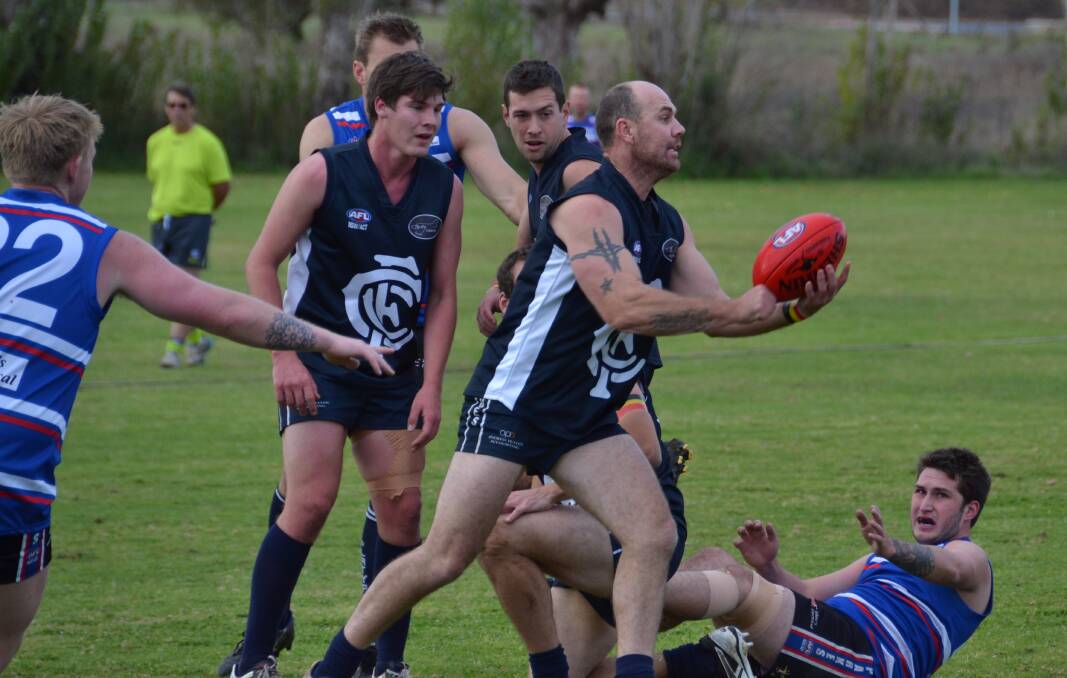 NEW LOOK, NEW APPROACH: Cowra Blues stalwart Frank Bright has enjoyed playing for the Bathurst Giants this season.