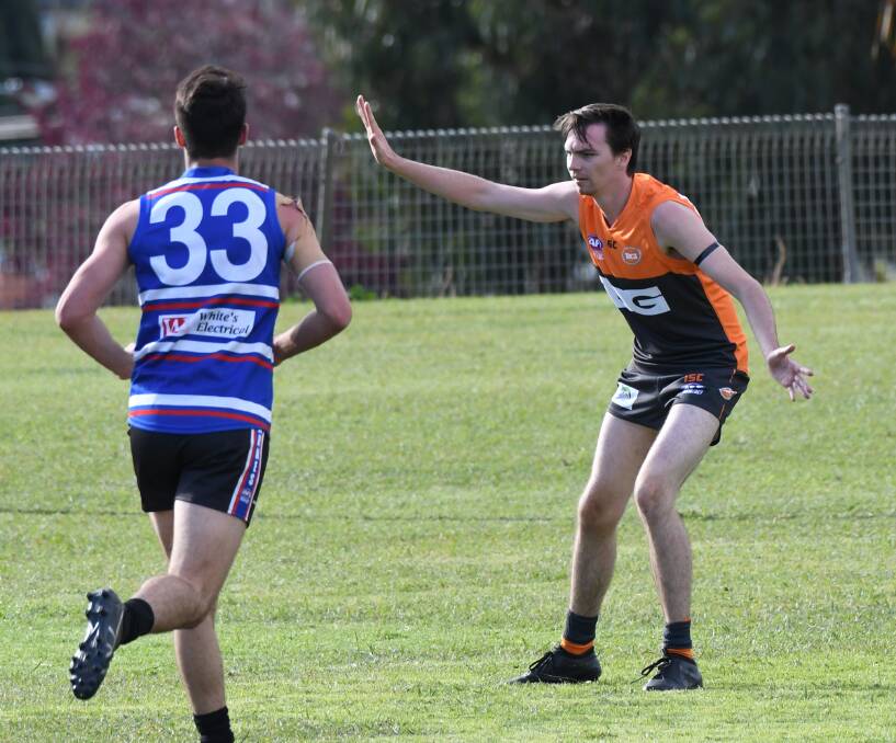 FAMILY AFFAIR: Bathurst Giant James Kennedy will take on his brother - Rebel Sam Kennedy - this Sunday. Photo: PHIL BLATCH