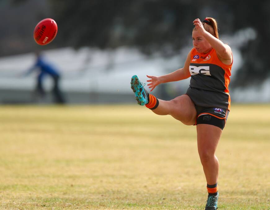 ON TARGET: Bathurst Giants small forward Hailee Provest topped the women's league goal scoring tally. Photo: PHIL BLATCH