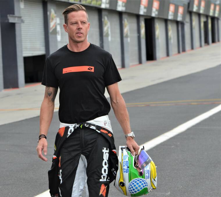SEARCHING: It has been a long time since James Courtney last stood on the top tier of a Supercars podium - it was 2016 - but he is still intent on winning.