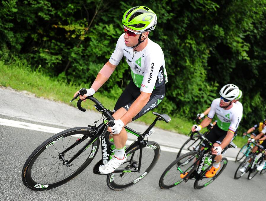 ON THE ROAD AGAIN: Bathurst cyclist Mark Renshaw will represent Dimension Data in this year's edition of the Tour de France.  Photo: STIEHL PHOTOGRAPHY
