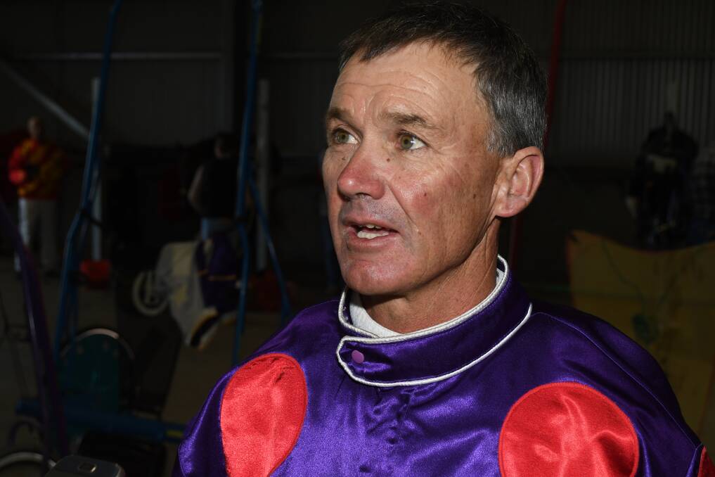 ON A ROLL: Trainer Bernie Hewitt has 60 wins for the 2017-18 season.
