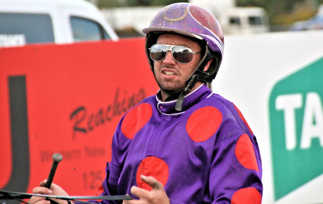 IN THE DRIVER'S SEAT: Jason Hewitt will have the job steering Cowgirls N Angels in her Australian debut for his sister, George Plains trainer Gemma Hewitt. Photo: COFFEE PHOTOGRAPHY AND FRAMING