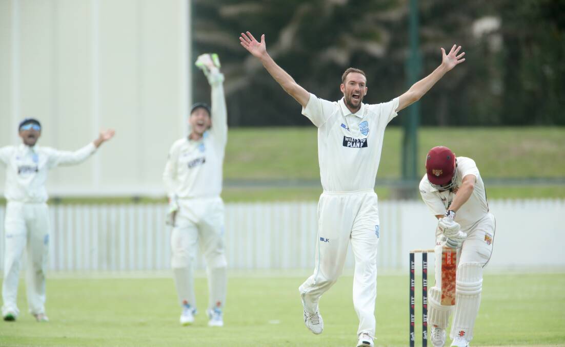 CLOSING IN: Seamer Trent Copeland is in reach of 300 shield wickets.