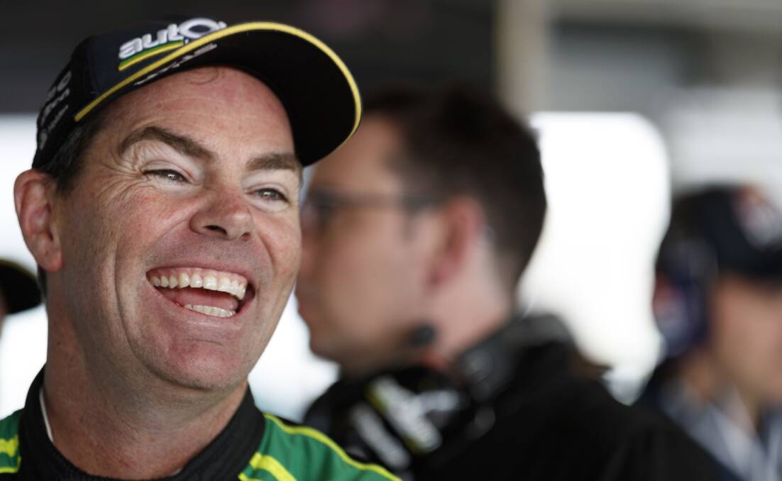 HE'S BACK: Craig Lowndes has qualified for the top 10 shootout for the first time since 2014.