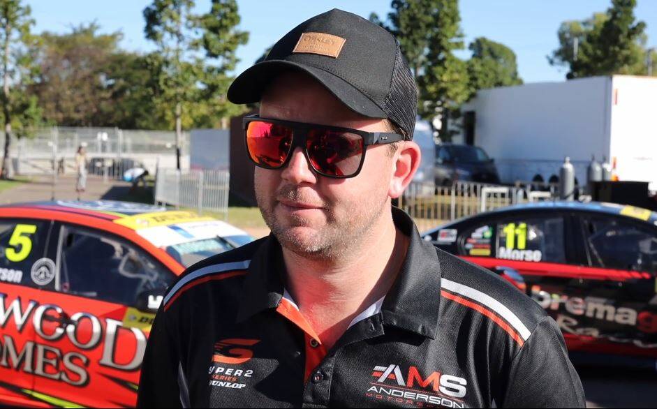MIXED FORTNIGHT: While Mick Anderson enjoyed time as the Super3 Series leader in Townsville, a broke tie rod end which left him in his final race at the track last Sunday dropped him to third.