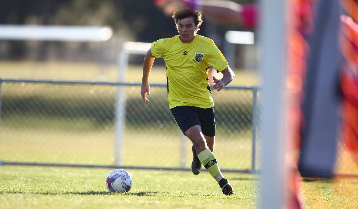 THINK BIG: Jaiden Culbert was one of the players who toiled for the Mariners this season. New coach Mark Rooke wants more talents to join him.