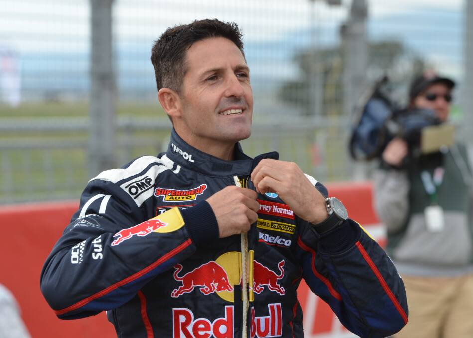 SUITING UP: Jamie Whincup will retire from a full-time Supercars drive at the end of the season, but his focus at the moment is on winning at Bathurst. Photo: ANYA WHITELAW