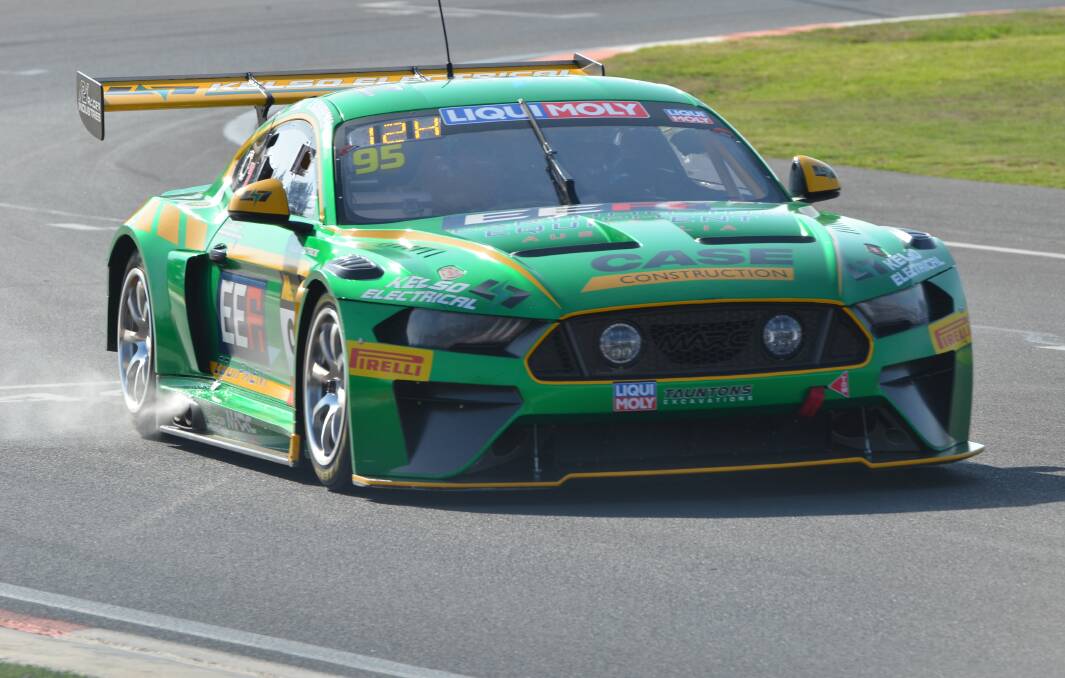STILL QUESTIONS: Brad Schumacher steered this Mustang in the 2020 Bathurst 12 Hour, but is unsure if next year's edition of the enduro will go ahead in February as planned. Photo: ANYA WHITELAW