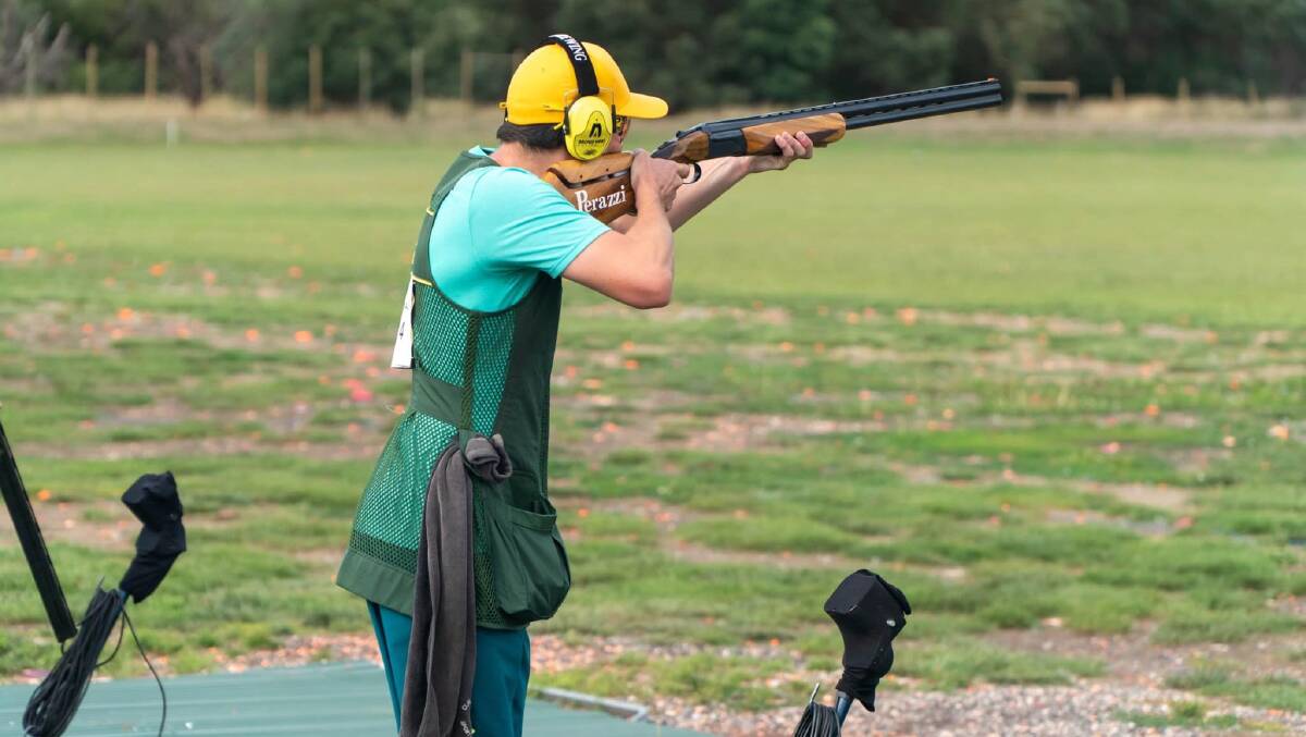 Bathurst men's trap shooting talent Michael Coles reached the final of the Yarra Valley Open