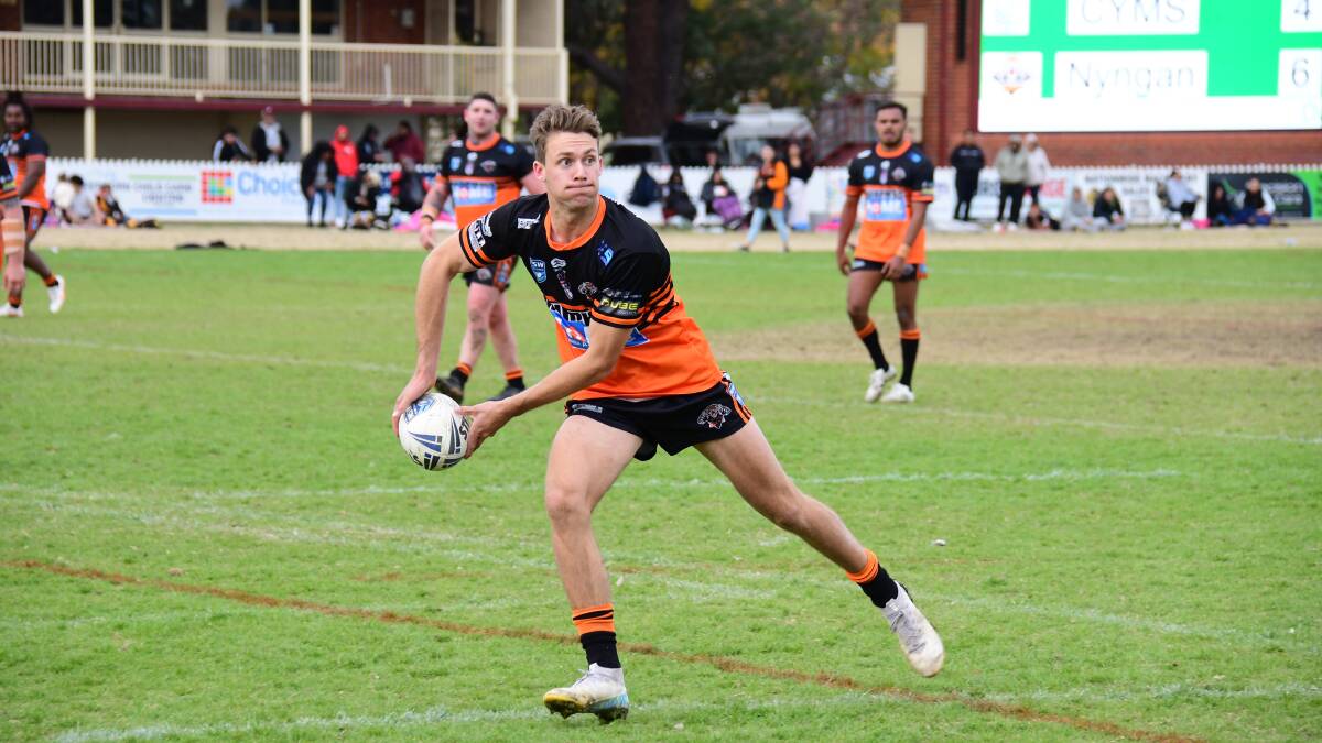 NEXT STEP: Jak Jeffery developed into one of the Nyngan Tigers' most important players last season. Photo: AMY MCINTYRE