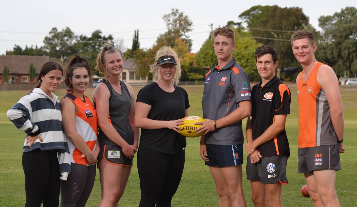 BRING IT ON: Both the Bathurst Giants' men's and women's sides made last year's Central West AFL finals, but are hoping for better in 2019.