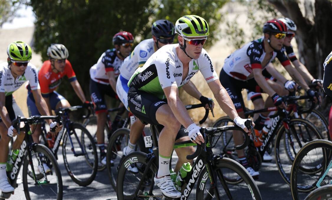 MUCH BETTER: After shocking luck in the second stage of the Giro d'Italia, day three brought with it more promising signs for Mark Renshaw and his team. Photo: STIEHL PHOTOGRAPHY