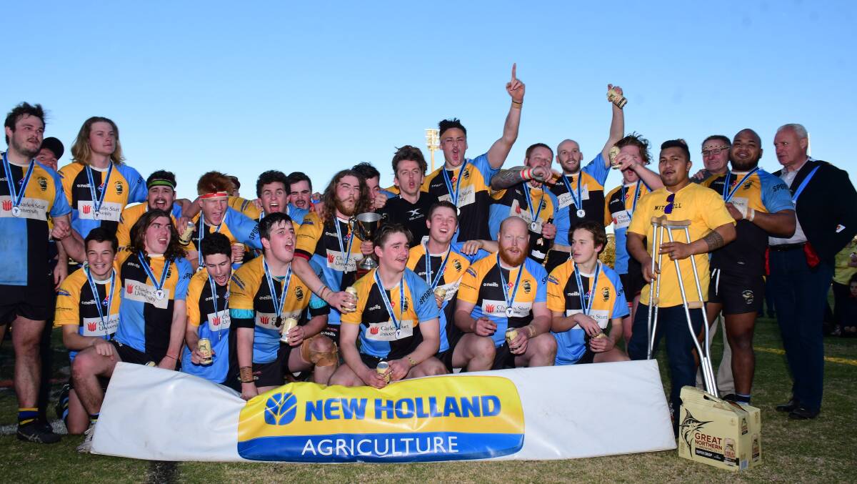 REMARKABLE: CSU pulled off a huge upset when beating Narromine in the 2019 New Holland Cup grand final.