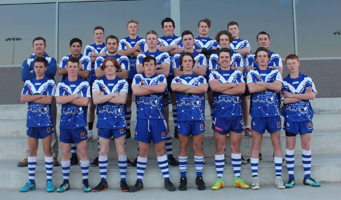 ONE TO GO: These under 16 Saints will line up in Saturday's grand final against Orange CYMS. Photo: CONTRIBUTED