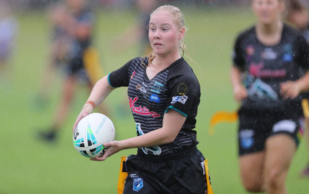 HUGE POTENTIAL: Madison Marmion was one of the stars for Bathurst Panthers during Saturday's Bathurst Nines. Photo: PHIL BLATCH