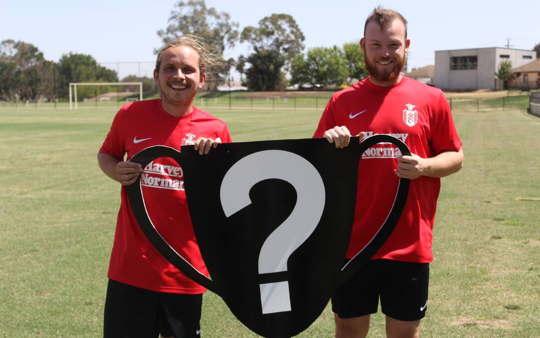 KICK-OFF UNKNOWN: Jules Bardon and Ryan Peacock are amongst the Panorama players hoping the Western Premier League will go ahead.