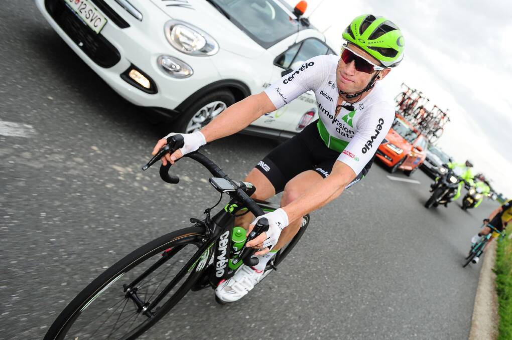 SAFE: While a number of riders struck trouble on the opening day of the Tour de France, Mark Renshaw and his Dimension Data team-mates avoided it. Photo: STIEHL PHOTOGRAPHY