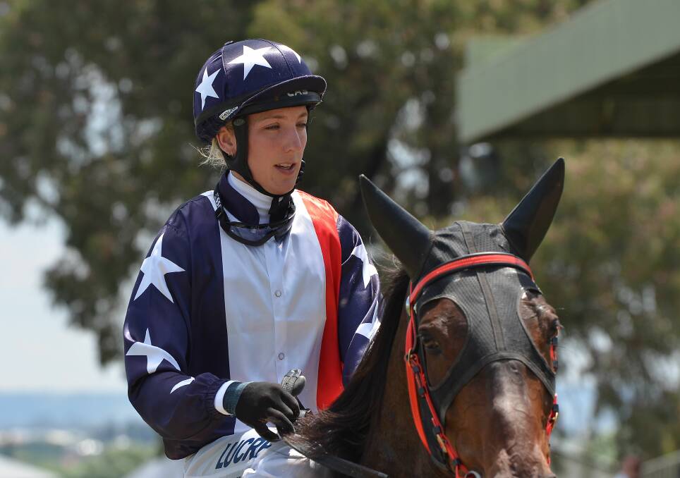 SADDLE UP: Eleanor Webster-Hawes will ride Mont Genep at Mudgee on Tuesday. She guided the Dean Mirfin trained mare to her maiden win at Tyers Park in December. Photo: ANYA WHITELAW