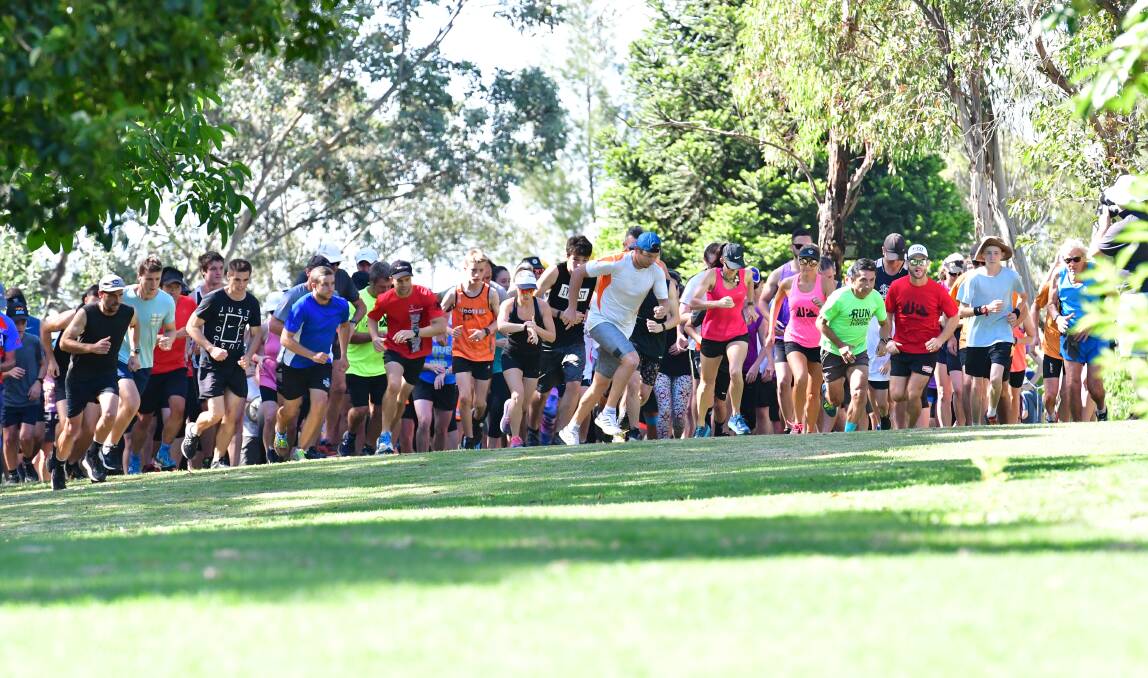 OFF AND RUNNING: After being put on hold in March due to COVID-19, Bathurst parkrun is set to resume on December 19. Photo: ALEXANDER GRANT
