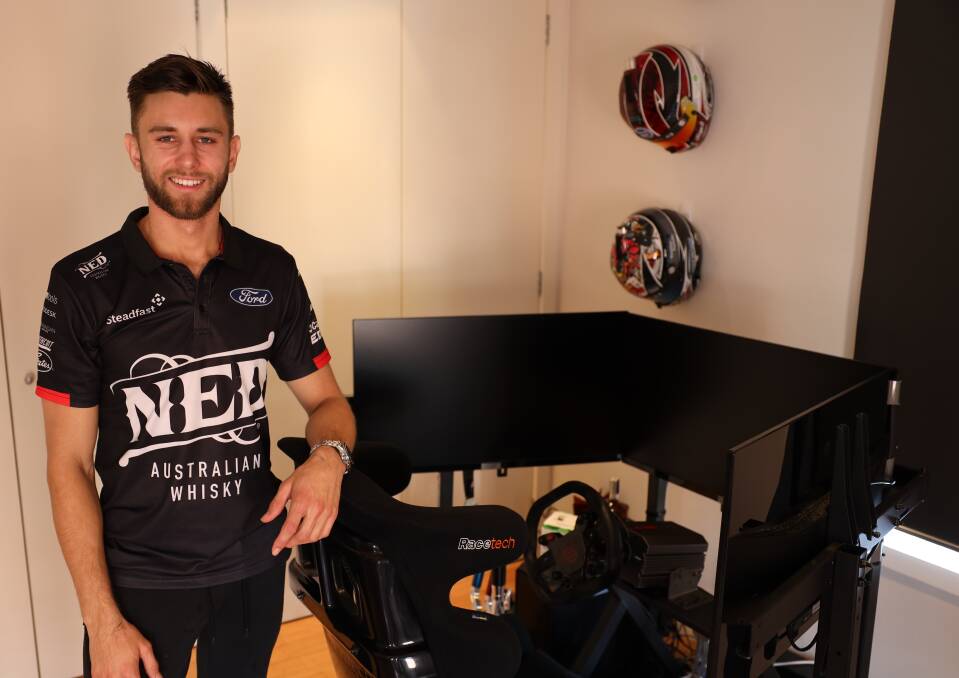 NEW CHALLENGE: Andre Heimgartner is excited to test his sim skills in the All Stars Eseries.