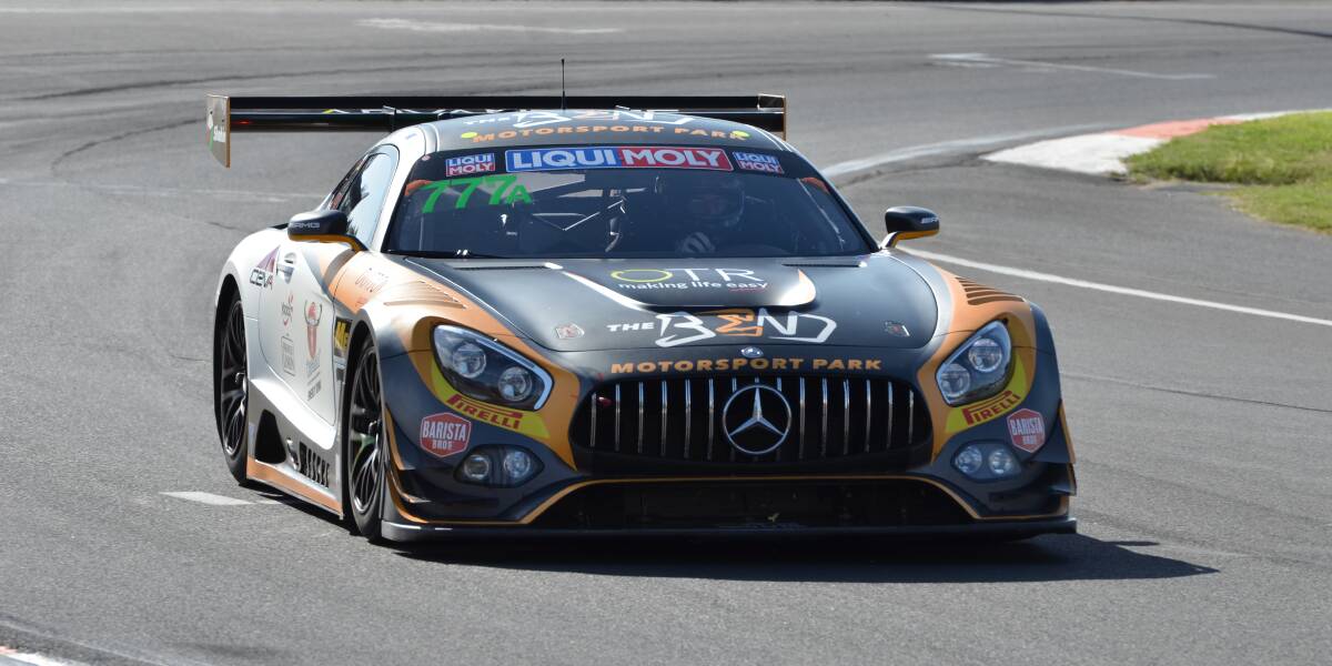 DRIVING DREAM: David Reynolds is excited to steer the #777 Mercedes AMG in the Bathurst 12 Hour. Photo: ANYA WHITELAW