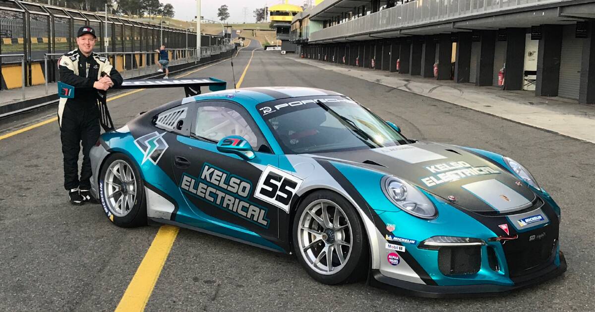 CLASSY WEEKEND: Brad Schumacher took out class honours in his Porsche 991 at Sydney Motorsport Park. Photo: CONTRIBUTED