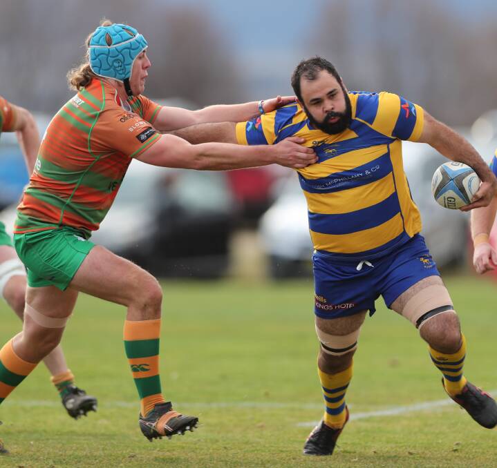 THE DON'T ARGUE: Peter Fitzsimmons is hoping this side can head into the finals with a clean sweep of their games against Orange City. Photo: PHIL BLATCH