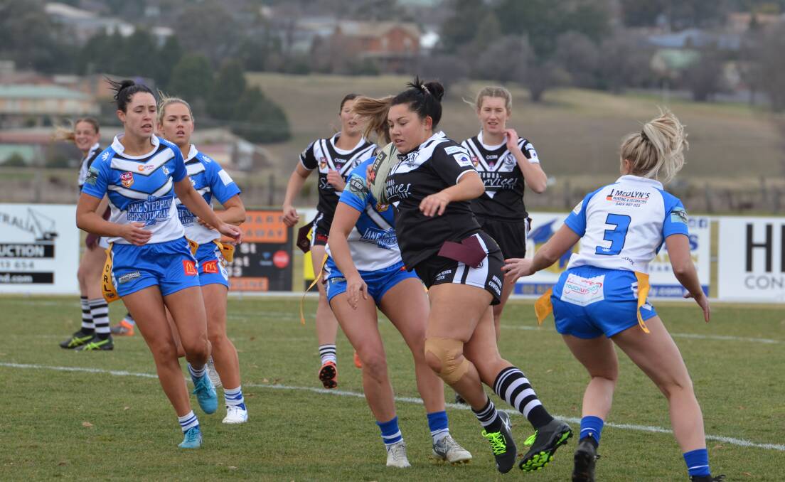 St Pat's beat Cowra 36-16 in their Group 10 league tag match on Saturday. Photos: ANYA WHITELAW