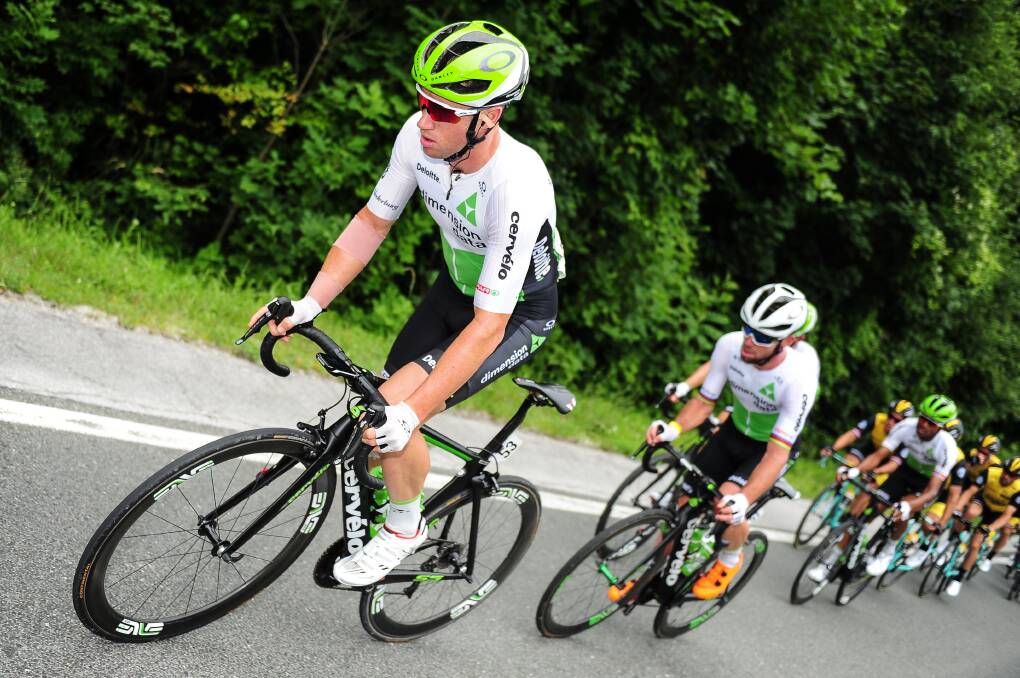 GOOD COMBINATION: Mark Renshaw works for Mark Cavendish during the Tour of Slovenia. Photo: STIEHL PHOTOGRAPHY