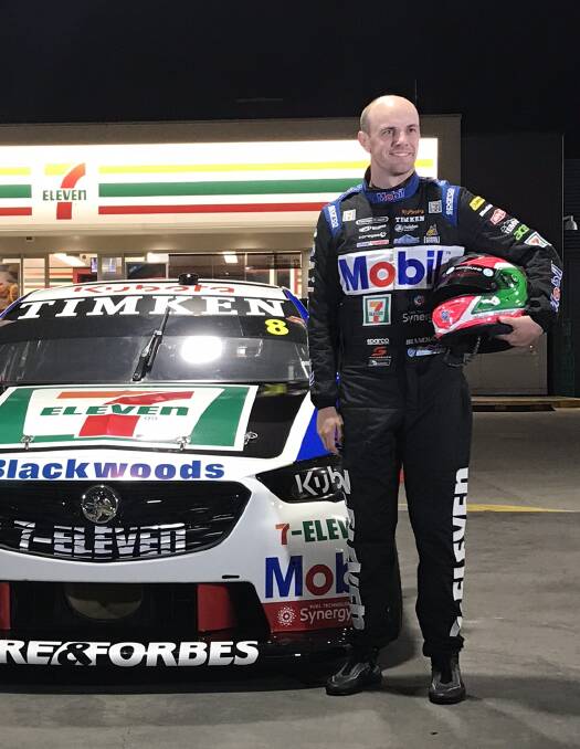 MOTIVATED: Tim Blanchard would love to win the Bathurst 1000 not only for himself, but team owners Brad and Kim Jones. Photo: BRAD JONES RACING