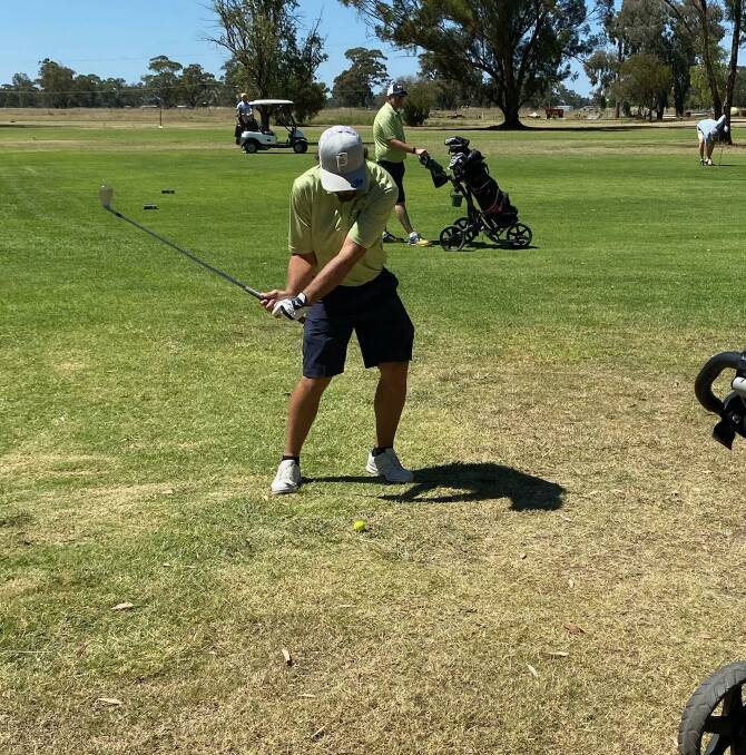 STRONG START: Steve McDonald, pictured playing for Bathurst's division one pennants side earlier this year, holds a six-shot lead at the halfway point of the 2021 Club Championships. Photo: CONTRIBUTED