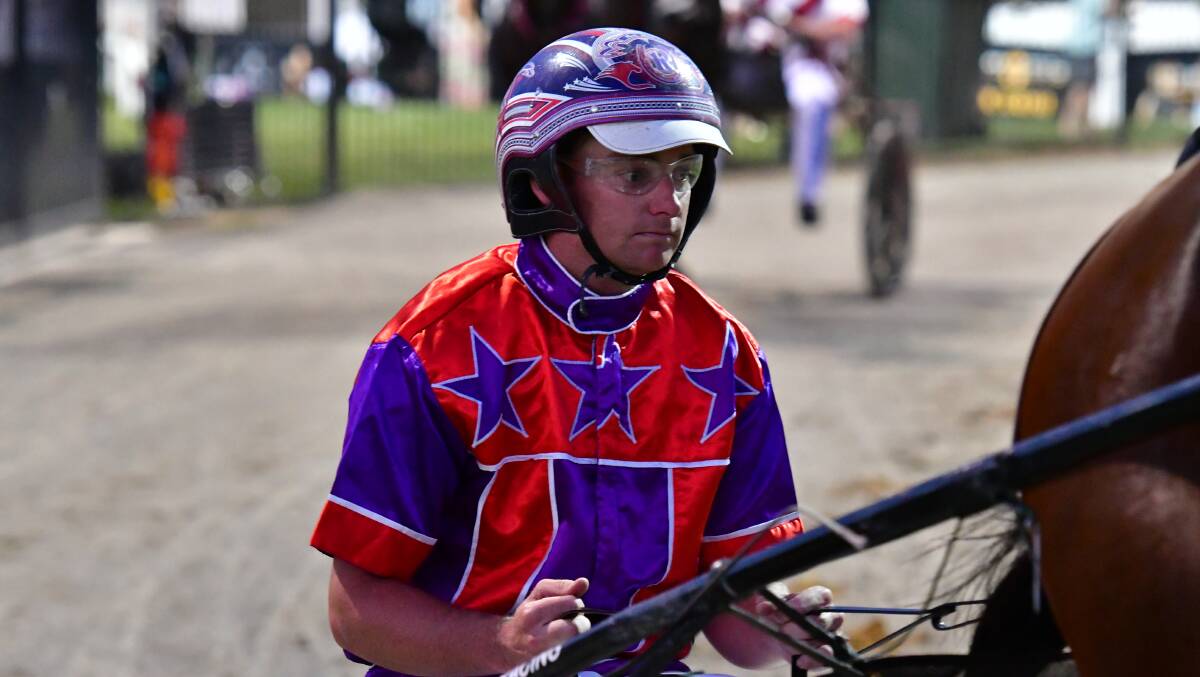 NICE DRIVE: Mat Rue guided Callmequeenbee to victory at Parkes.