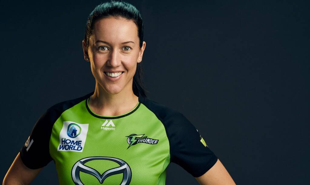 CROSSING THE BRIDGE: Sydney Thunder has been Lisa Griffith's home for the last three WBBL seasons, but this coming summer she will line up for the Sydney Sixers.